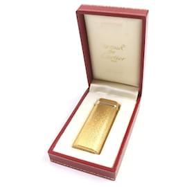 Cartier-Cartier Trinity Oval Gas Lighter Gold-Golden