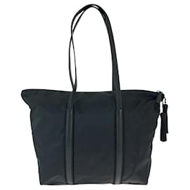 Prada-Prada Nylon Tessuto Fringe Tote Bag-Black