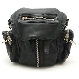 Alexander Wang Marti Convertible Backpack Black Black