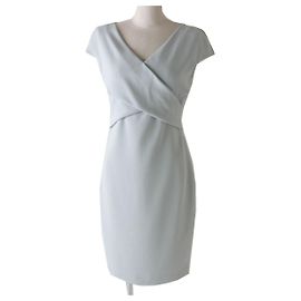 Max Mara MaxMara Women's Sleeveless Dress, Ice Blue, Size 36 Light blue