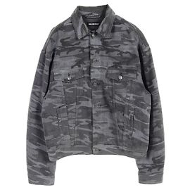 Balenciaga Denim Jacket Cotton Outerwear Brown