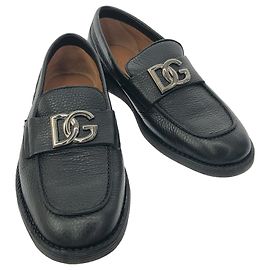 Mocassin en cuir Dolce & Gabbana Noir