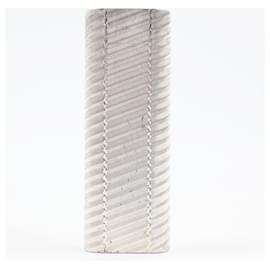 Cartier-Cartier Oval Pattern Gas Lighter Silver-Silvery