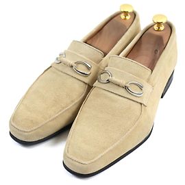 Autre Marque Mocassini a punta quadrata CORTHAY Beige 6.5 Beige