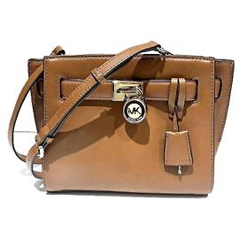 Michael Kors Leather Shoulder Bag 30F4GHXM2L Brown