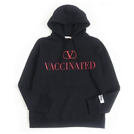 Valentino Baumwoll-Sweatshirt Schwarz