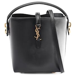 Yves Saint Laurent Saint Laurent LE 37 Mini Sac en Cuir Noir