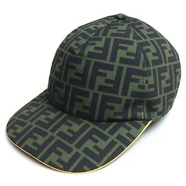 Fendi Zucca Baseball Cap grün schwarz Andere