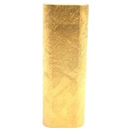 Cartier-Cartier Oval Pattern Roller Gas Lighter Gold-Golden