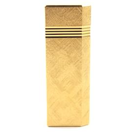 Cartier-Cartier Pentagon Gas Lighter Gold-Golden