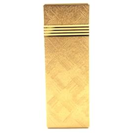 Cartier-Cartier Pentagon Gas Lighter Gold-Golden