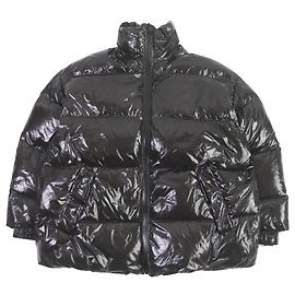 Bottega Veneta Nylon Down Jacket Dark Brown Dark brown