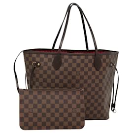 Louis Vuitton-LOUIS VUITTON Damier Ebene Neverfull MM Tote Bag N51105 LV Auth yk15202-Other
