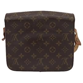 Louis Vuitton-LOUIS VUITTON Monogram Cartouchiere MM Shoulder Bag M51253 LV Auth 94868-Monogram