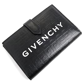 Givenchy-Givenchy G-Cut Medium Wallet Black Unisex-Other