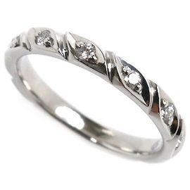 Chaumet Torsade Pt950 Platinum Ring Silvery