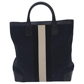 Gucci-GUCCI GG Canvas Sherry Line Tote Bag Black Silver 002 1093 3444 Auth 92354-Black,Silvery