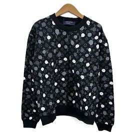 Sweatshirt Monogram à Pois Louis Vuitton Noir L Autre