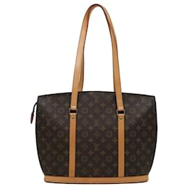 Louis Vuitton-LOUIS VUITTON Monogram Babylone Tote Bag M51102 LV Auth 94570-Monogram