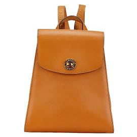 Valentino Garavani Mochila de couro Valentino bege Marrom Bege
