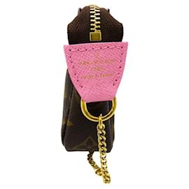 Louis Vuitton-Louis Vuitton Vivienne Mini Pochette Accessoire Clutch-Brown