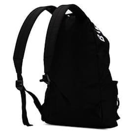 Balenciaga-Balenciaga Nylon Logo Backpack 207460-Black