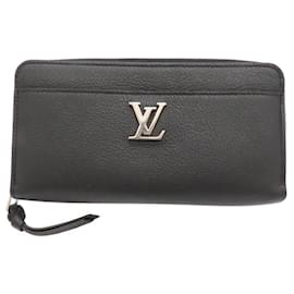 Louis Vuitton-Louis Vuitton Zippy Lockme Wallet-Black