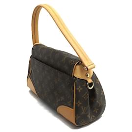 Louis Vuitton-Louis Vuitton Monogram Beverly MM Shoulder Bag-Golden,Metallic