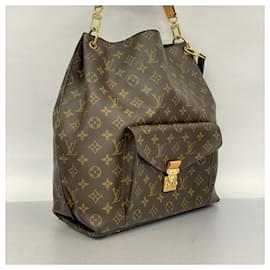 Louis Vuitton-Louis Vuitton Monogram Metis Handbag-Brown