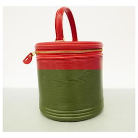 Louis Vuitton-Louis Vuitton Epi Cannes Handbag in Castilian Red-Red