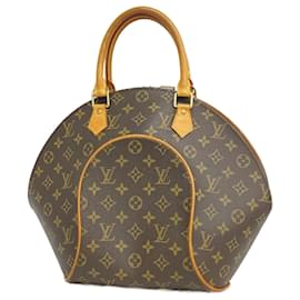 Louis Vuitton-Louis Vuitton Monogram Ellipse MM Handbag-Brown