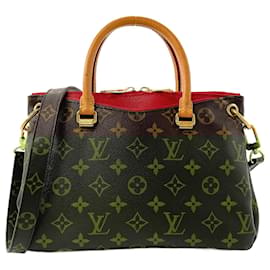 Louis Vuitton-Louis Vuitton Pallas BB Handbag-Brown,Fuschia