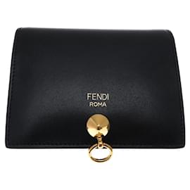 Fendi-Fendi By The Way Bi-fold Wallet-Black