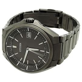 Citizens of Humanity-Citizen Attesa Black Titanium Series Men's Watch CB3015-53E-Other