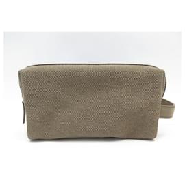 Rolex-NINE TOILETRY CASE ROLEX WATCH WITH BOX + TOTE BAG LOGO CLUTCH BAG-Beige