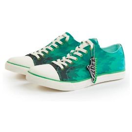 Dirk Bikkenbergs Tênis Bikkembergs x Fedez nova edição limitada Branco Verde