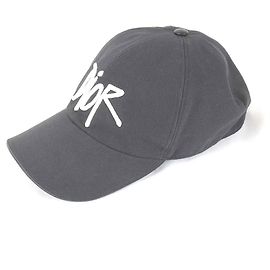 Gorra de colaboración Christian Dior Stussy Negro