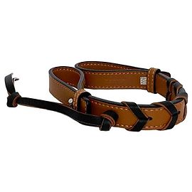 Loewe Brown Braided Leather Shoulder Strap Brown