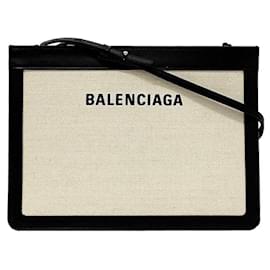 Balenciaga-Balenciaga Black and White Shoulder Bag-Black,White