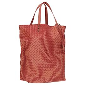 Autre Marque-BOTTEGA VENETA Tote Bag Nylon Orange Auth 92721-Orange