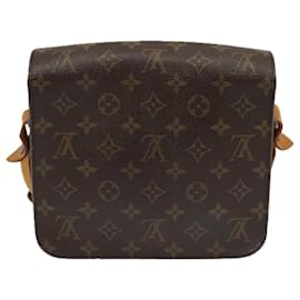 Louis Vuitton-LOUIS VUITTON Monogram Cartouchiere MM Shoulder Bag M51253 LV Auth bs18343-Monogram