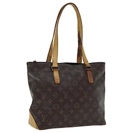 Louis Vuitton-LOUIS VUITTON Monogram Cabas Piano Tote Bag M51148 LV Auth 93785-Monogram