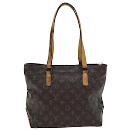 Louis Vuitton-LOUIS VUITTON Monogram Cabas Piano Tote Bag M51148 LV Auth 93785-Monogram