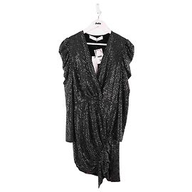 Iro Silbernes Kleid Silber