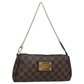 Louis Vuitton-LOUIS VUITTON Damier Ebene Eva Shoulder Bag 2way N55213 LV Auth bs18378-Other