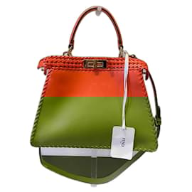 Fendi-Sac Fendi Peekaboo IseeU-Corail