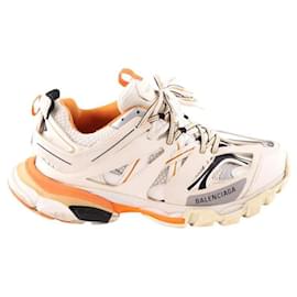 Balenciaga-Leather sneakers-White