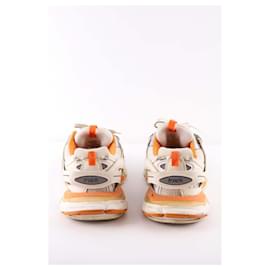 Balenciaga-Leather sneakers-White