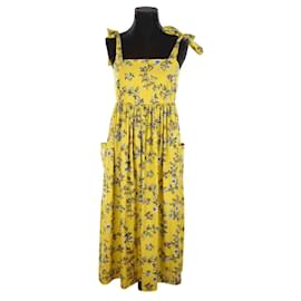 Tory Burch-Cotton dress-Yellow