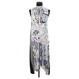 Tory Burch-Silk dress-Blue